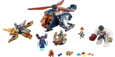 76144 Hulk Helicopter Drop Lego Vengadores