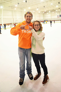 Cody and Katie at THON Skate