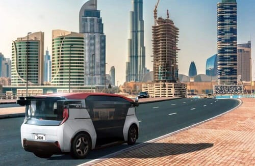 Cruz brings driverless taxis to Dubai