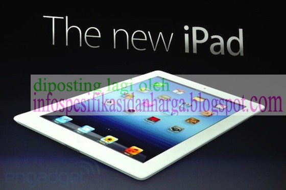 Harga iPad 3 New 16GB, 32GB, 64GB Terbaru 2012  Info 