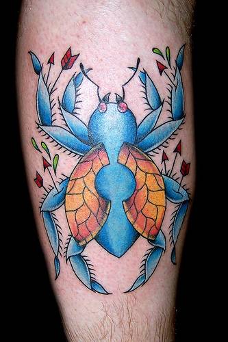 These bug tattoos have a unique style of there own and may give you some 