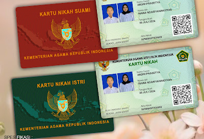 Jasa Cetak Kartu Nikah Digital