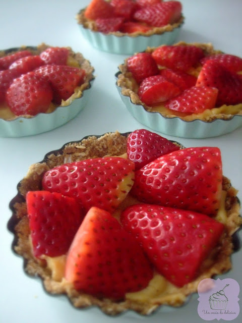 Tartelettes aux fraises fit