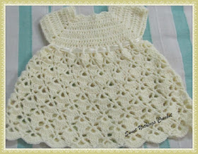 free crochet pattern, free crochet baby dress pattern,