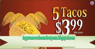 Free Printable Taco Bell Coupons