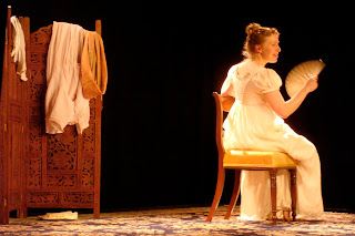 Rebecca Vaughan in Austen's Women at the 2010 Out to Lunch arts festival