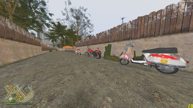 GTA San Andreas Motorcycle Parking Mod