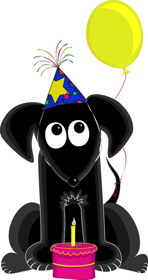 happy birthday wishes gif. happy birthday wishes dog