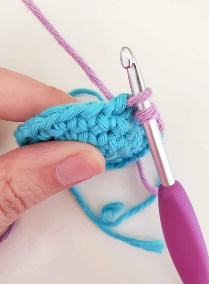 How to Yarn Under Single Crochet