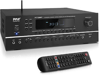 7.1-Channel Hi-Fi Bluetooth Stereo Amplifier - 2000 Watt AV Home Theater Speaker Subwoofer Surround Sound Receiver w/Radio, USB, RCA, HDMI, MIC in, Supports..