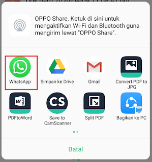 Cara Mengirim Dokumen Lewat Whatsapp