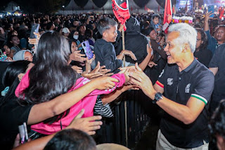 Ganjar Pranowo Ajak Warga Klaten Gelorakan Semangat Demokrasi