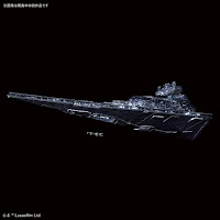 Bandai 1/5000 Star Destroyer (Lighting Model) First Production Limited English Color Guide & Paint Conversion Chart