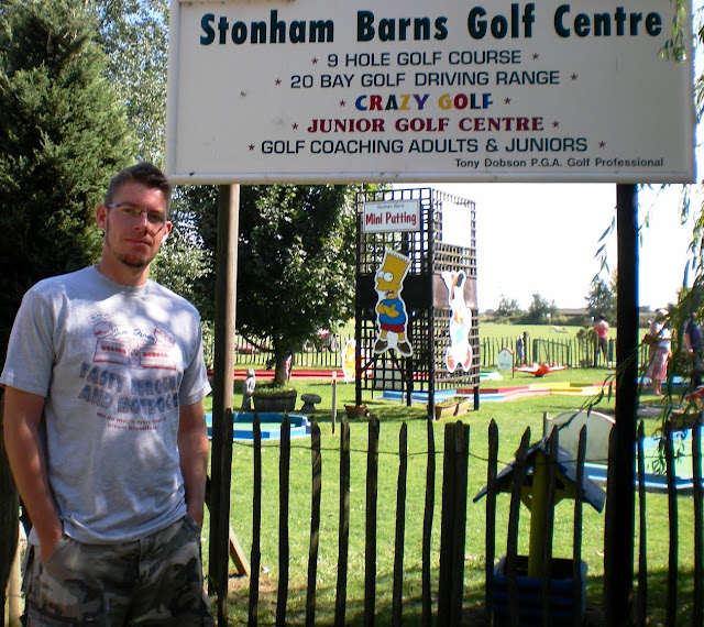 Crazy Golf at Stonham Barns in 2007
