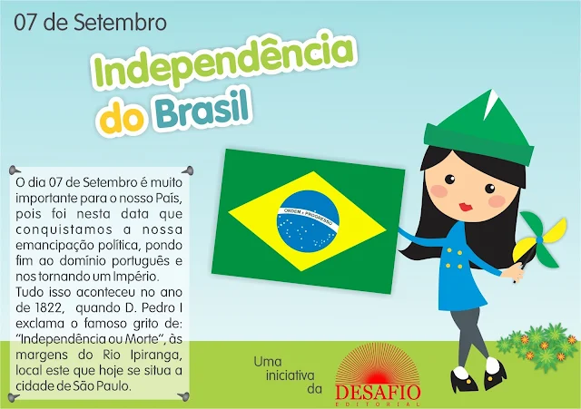 video infantil sobre a independencia do brasil