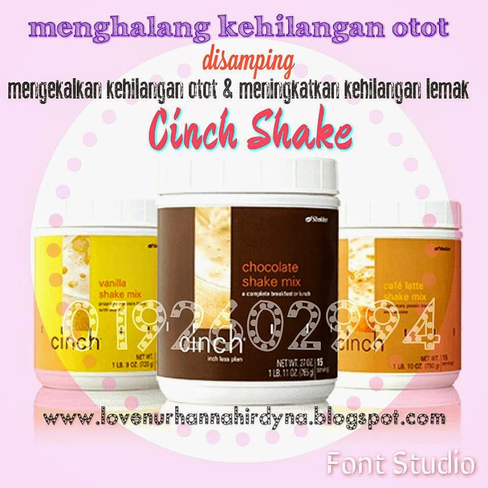  cinch shake shaklee