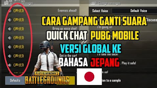 Cara Mengganti Voice Chat Pubg Mobile Ke Bahasa Jepang Mudah Semoga Awet