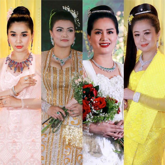 ဒီဇိုင္နာ မ်ိဳးမင္းစိုး ရဲ႕ ဖန္တီးမွဳ လက္ရာမ်ား ကို ျပသခဲ့တဲ့ “Sedona Wedding Fair 2019”