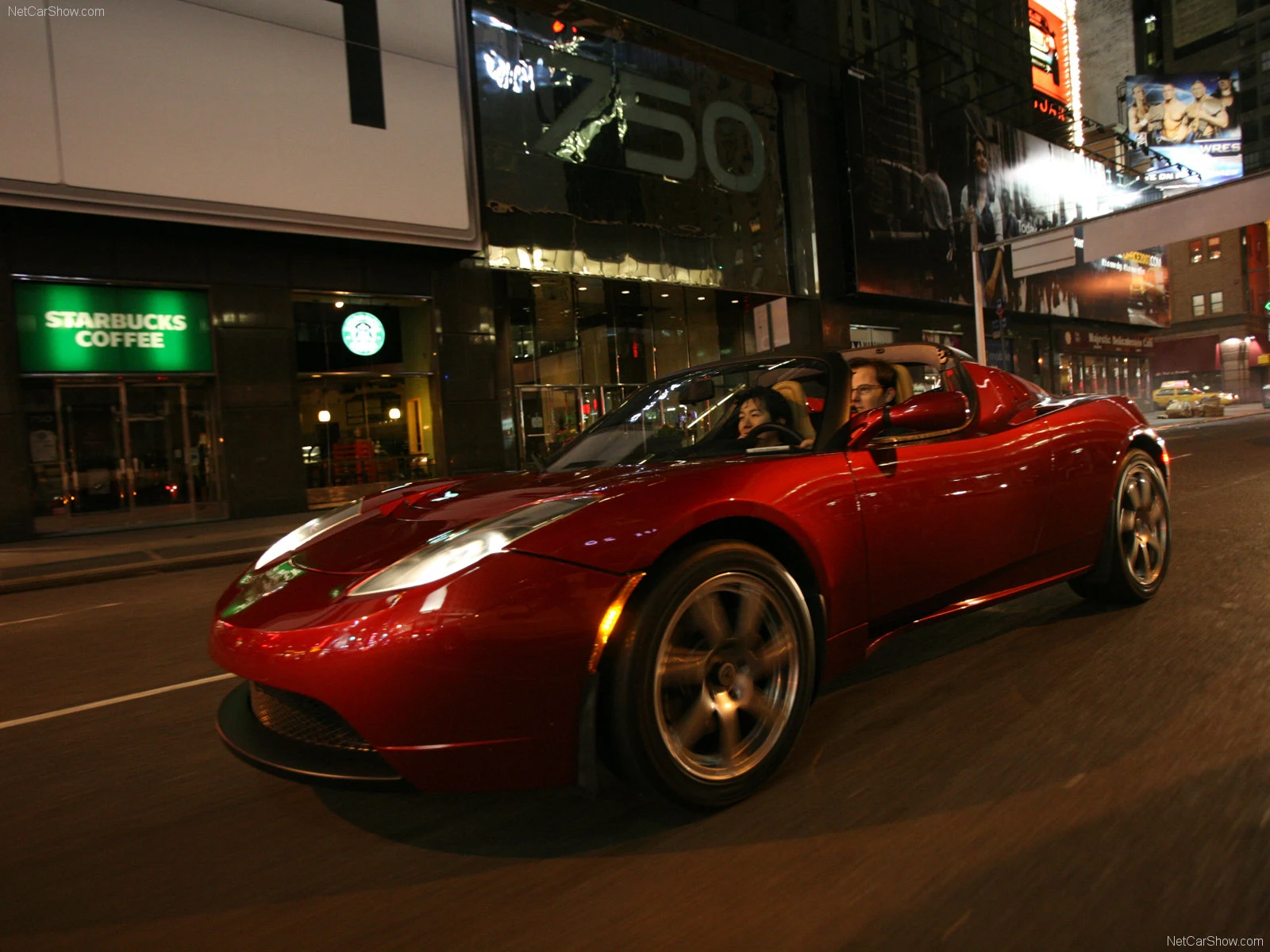 Hình ảnh xe điện Tesla Roadster 2008 & nội ngoại thất