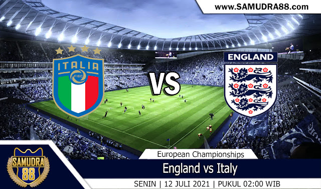Prediksi Bola Terpercaya Italia vs Inggris 12 Juli 2021