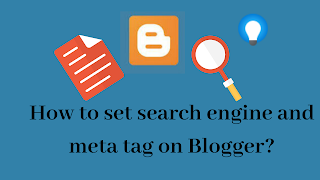 seo setting in blogger