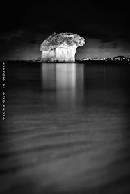Ischia, Il fungo, ischia di notte, lunga esposizione, long exposure, Canon 5d mkII, foto ischia