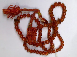 Red Agate Gemstone Tasbeeh 