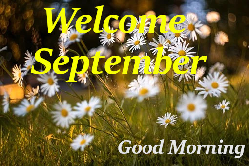 Good Morning  Welcome September