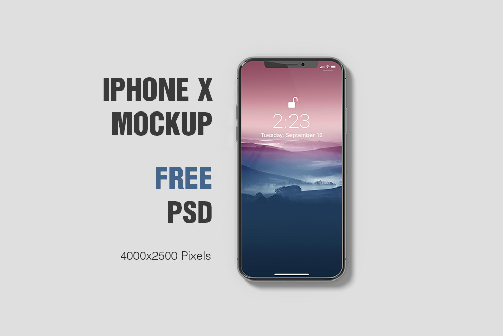 Download Free Iphone X Mockup Graphiccrew