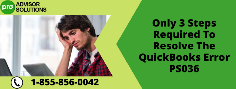 QuickBooks Error PS036