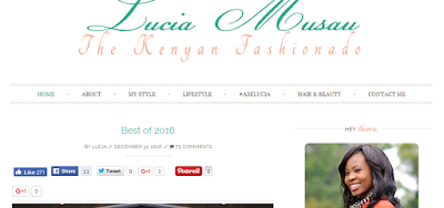 Lucia Musau fashion blog