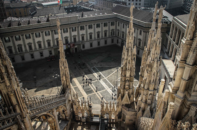 Mailand Duomo von oben