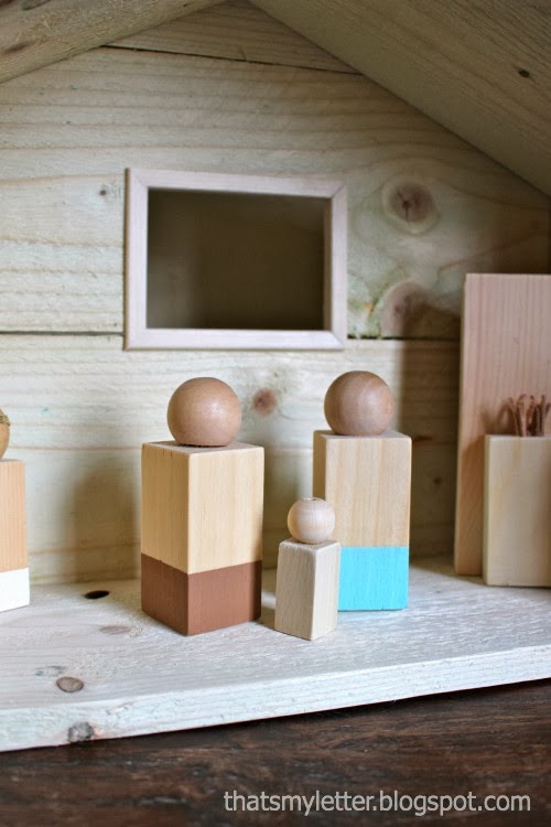  all the details on how to make the nativity figures from wood scraps
