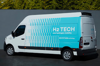 Renault Master H2-Tech Prototype Panel Van (2021) Rear Side