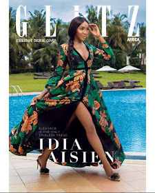 Idia Aisen Glitz Africa Magazine cover