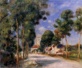 Entering the Village of Essoyes, 1901