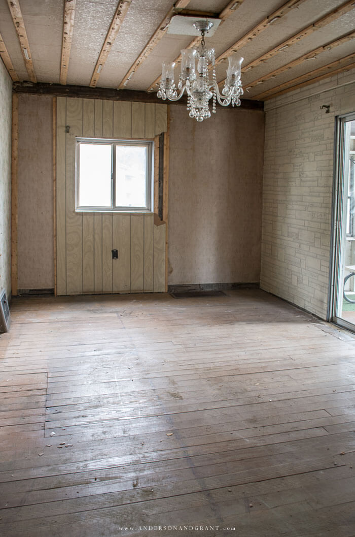 renovating dining room