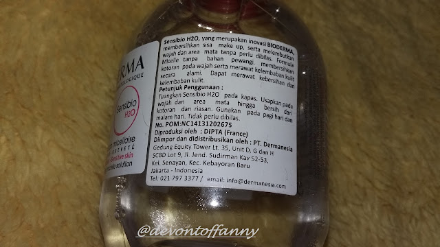 Bioderma Sensibio H2O | Favorite Make Up Remover