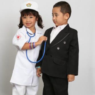 kostum dokter untuk anak