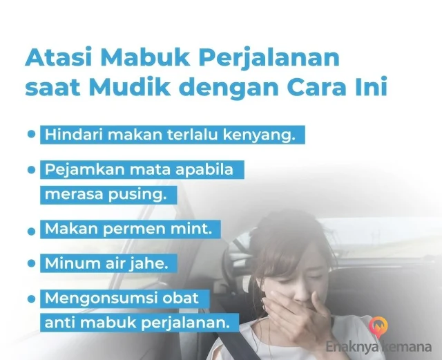 cara mengatasi rasa mual paling ampuh saat perjalanan