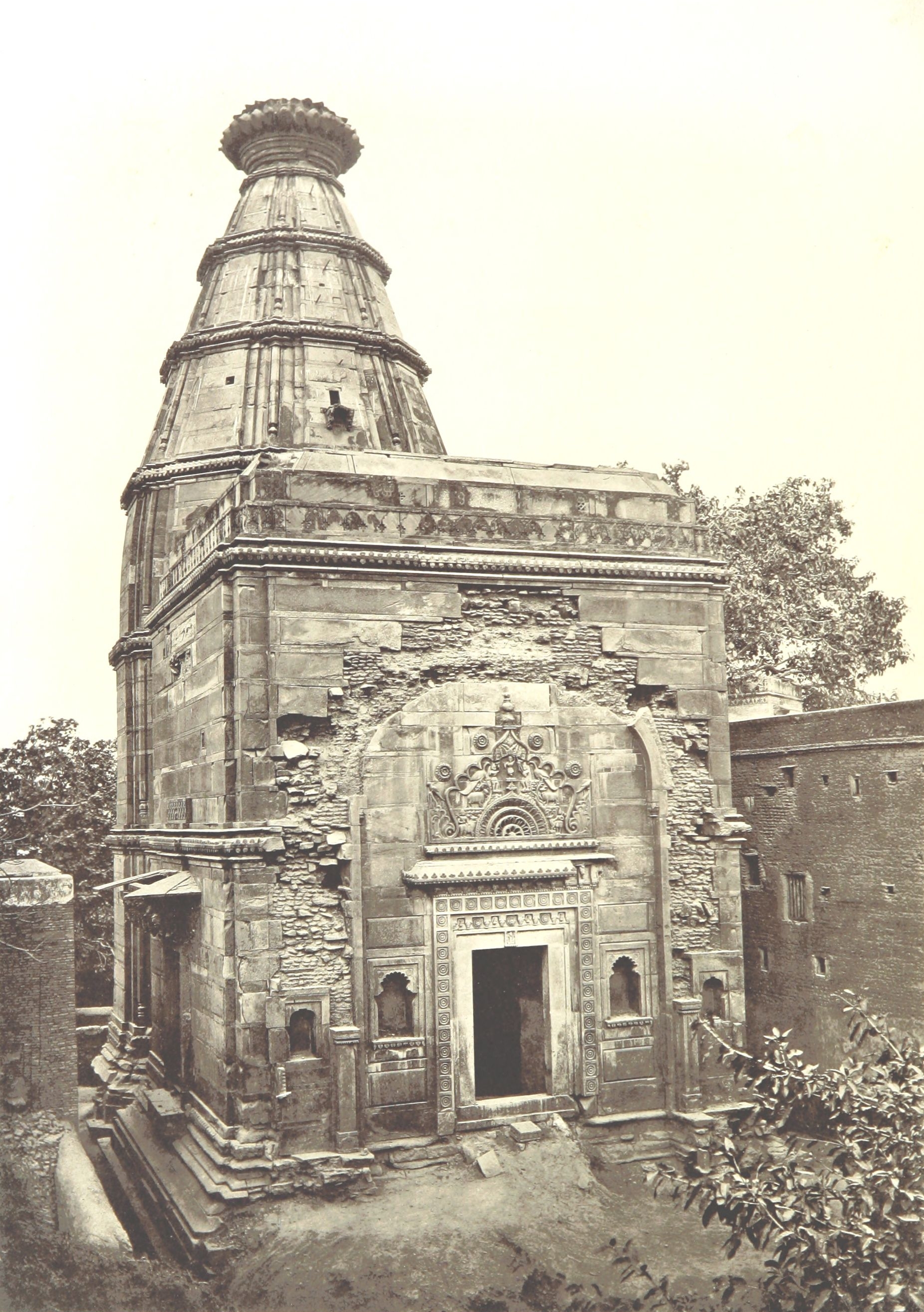 Shri Jugal Kishore Ji Hindu Temple, Vrindavan (Vrindaban or Brindaban), Mathura, Uttar Pradesh, India | Rare & Old Vintage Photos (1880)