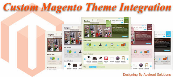 Custom magento theme integration