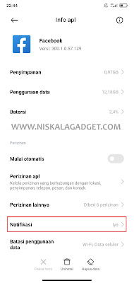 Cara Menonaktifkan Notifikasi yang Muncul Pada Aplikasi di Ponsel Android