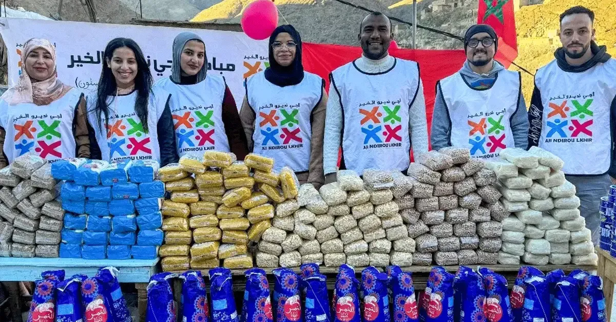 قافلة "شتاء دافئ" تصل إلى دوار تزكزاوت بإقليم الحوز: دعم إنساني يعزز التضامن الاجتماعي