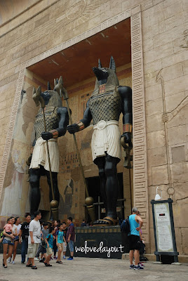 Revenge of the Mummy at Universal Studios Singapore