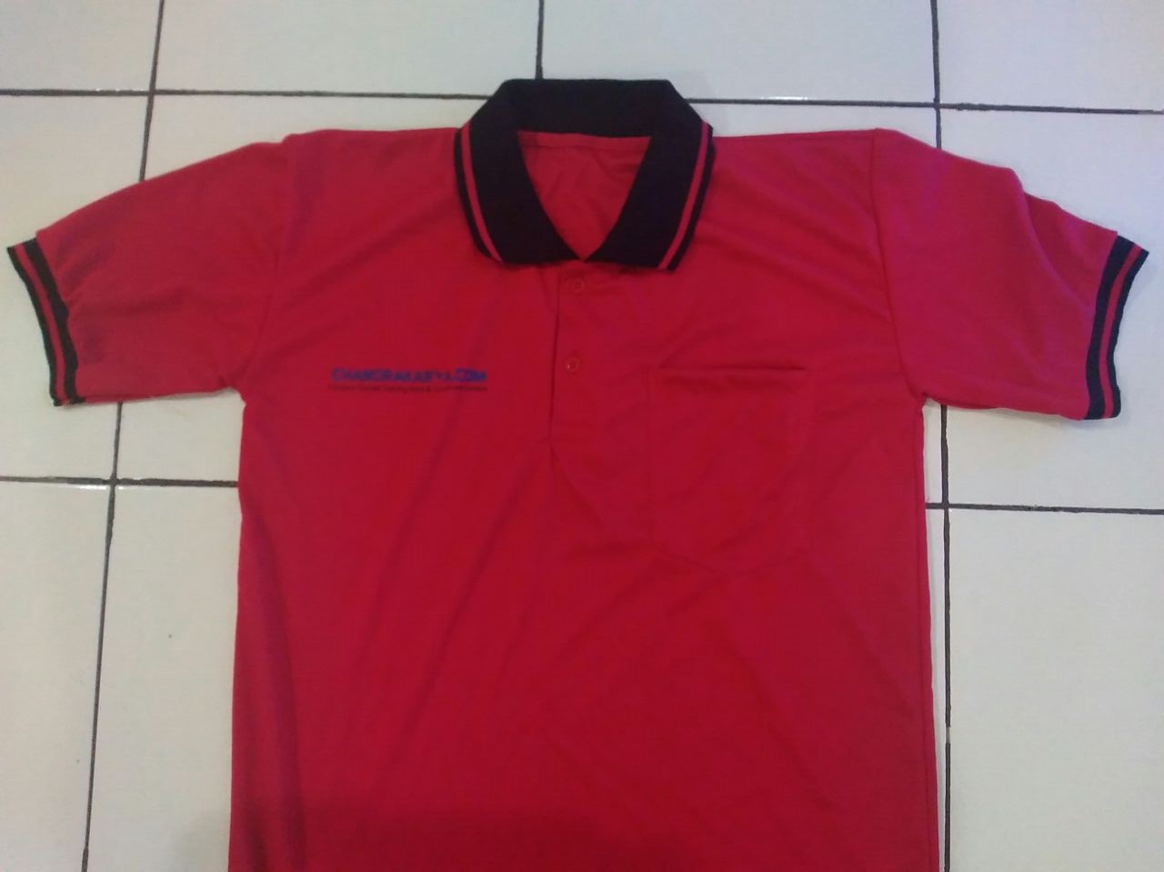 Kaos Promosi Polo T shirt Promosi seragam Barang 
