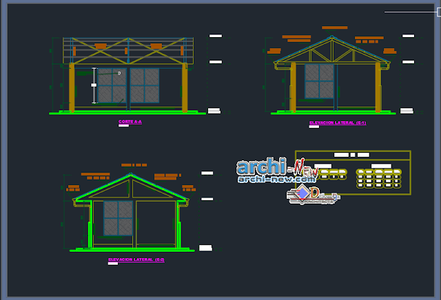 House of Power in AutoCAD 