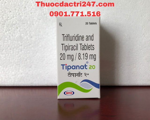 Giá thuốc Tipanat ( Trifluridine và Tipiracil) 20mg bao nhiêu?