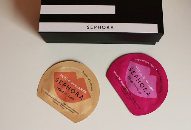 Sephora Lip Masks: różana i z masłem shea