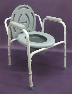 8. Commode Chair W/PE seat